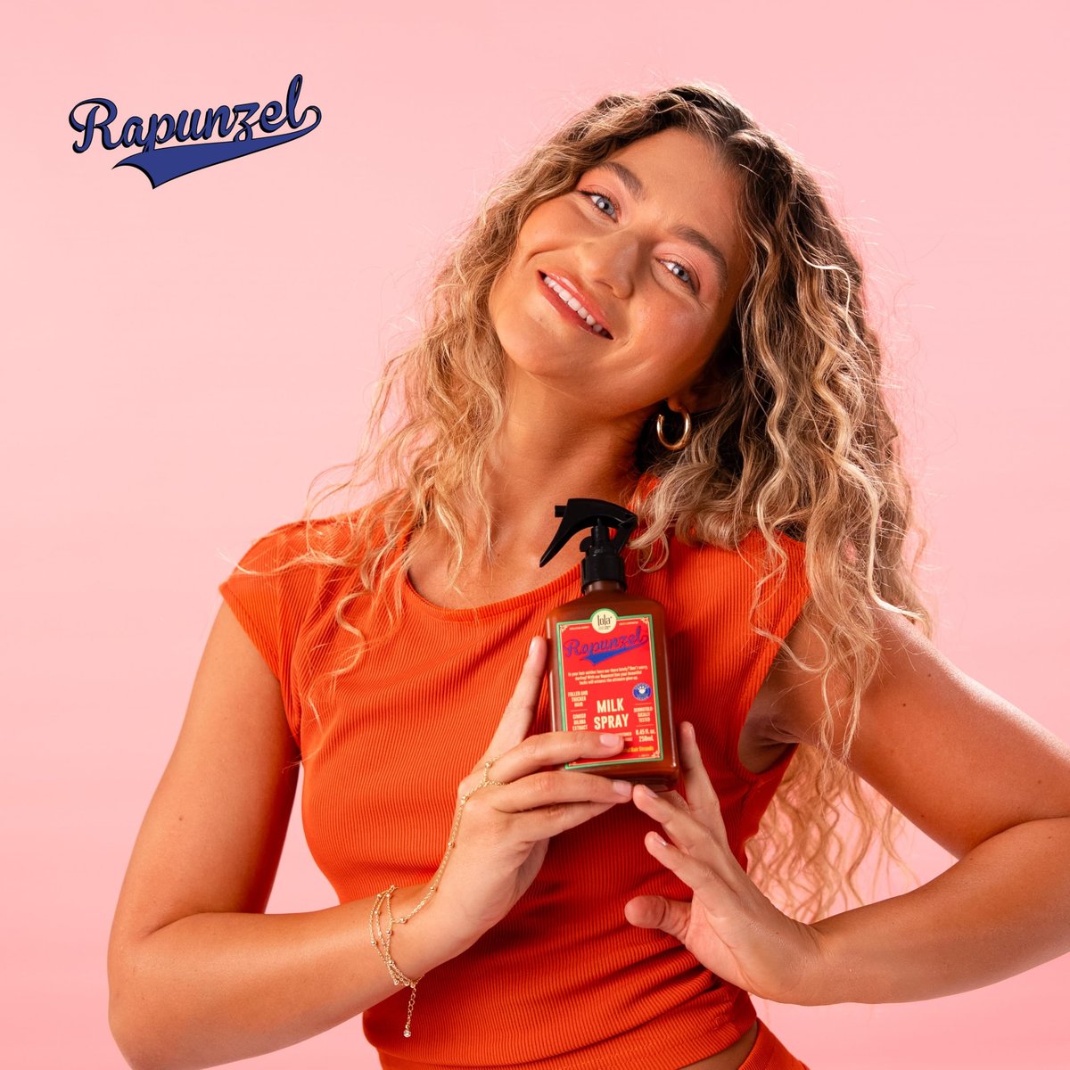 Lola From Rio Rapunzel Milk Spray – Hydrating Leave-In Conditioner & Detangler for Dry, Damaged Hair – 8.45 fl oz - görsel 5