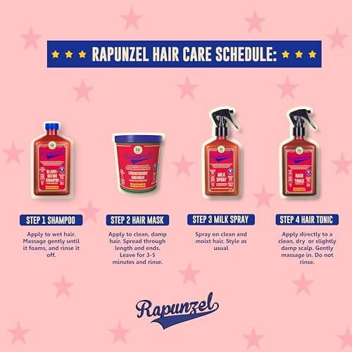 Lola From Rio Rapunzel Milk Spray – Hydrating Leave-In Conditioner & Detangler for Dry, Damaged Hair – 8.45 fl oz - görsel 14