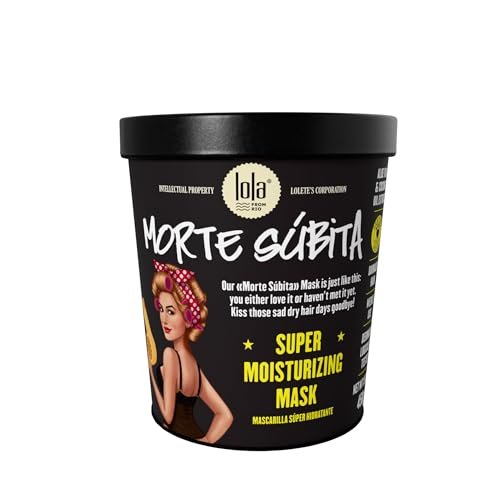 Lola from Rio Morte Subita Intensive Treatment Hair Mask – 15.87 oz for Dry, Damaged, Frizzy & Chemically Treated Hair - görsel 1