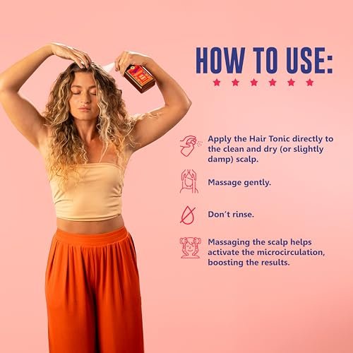 Lola From Rio – Rapunzel Hair Tonic Spray for Women – Hair Strengthening Treatment – Thickening Spray for Fine Hair – Supports Fuller, Healthier-Looking Hair – 8.45 fl oz Avelisse