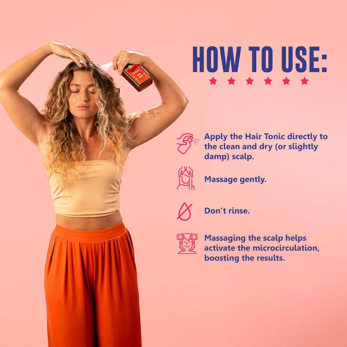 Lola From Rio – Rapunzel Hair Tonic Spray for Women – Hair Strengthening Treatment – Thickening Spray for Fine Hair – Supports Fuller, Healthier-Looking Hair – 8.45 fl oz Avelisse