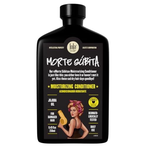 Lola From Rio Morte Subuta Moisturizing Conditioner for Dry & Damaged Hair - Vegan, Cruelty-Free, Paraben-Free, Sulfate-Free, 8.45 Fl Oz Avelisse