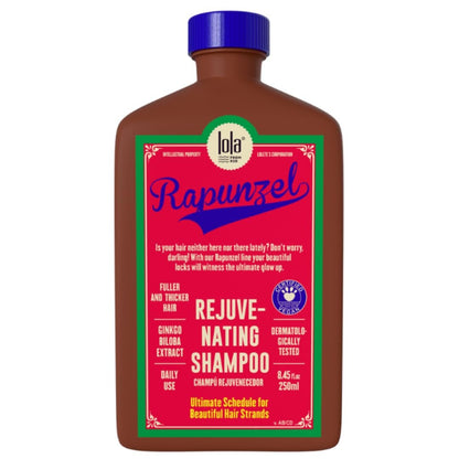 Lola From Rio Rapunzel Rejuvenating Shampoo – Nourishing & Strengthening Shampoo for Fine, Thinning Hair – Sulfate-Free & Hydrating – 8.45 fl oz Avelisse