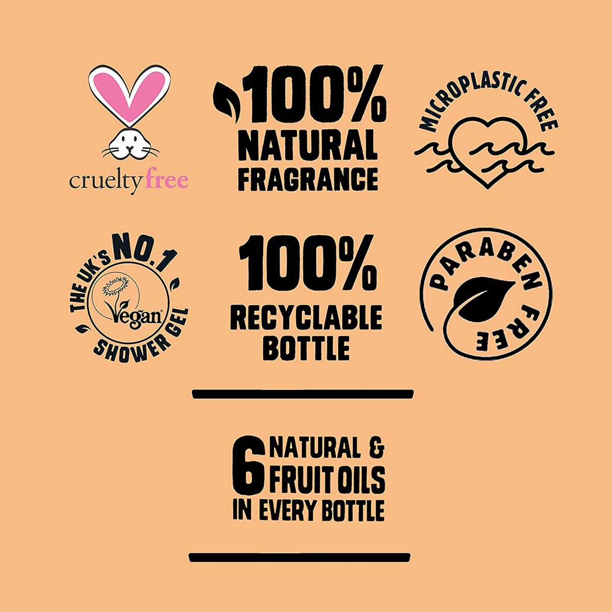 Original Source Mango Shower Gel - 500 ml (16.9 Fl Oz) - Natural Body Wash - görsel 3