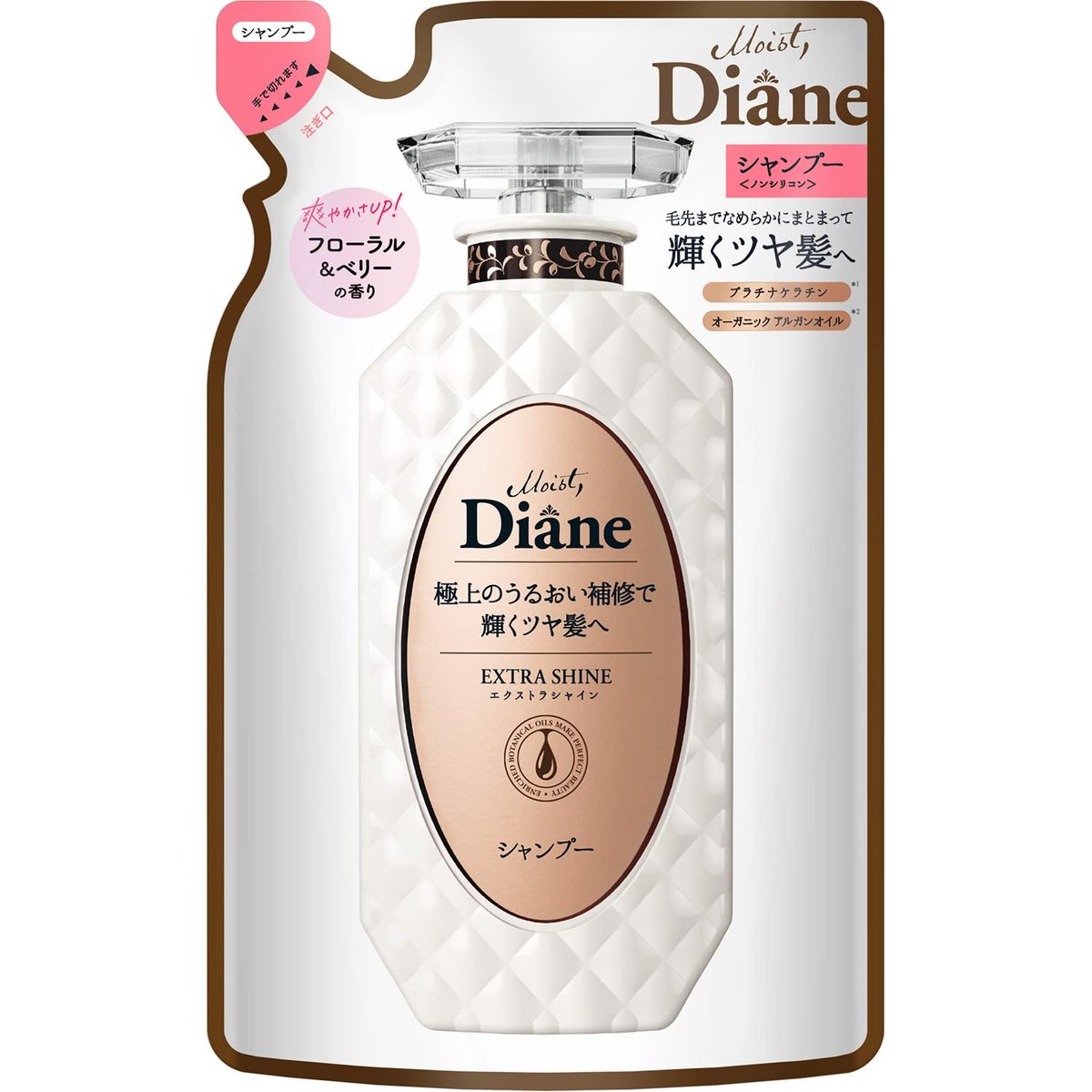 Moist Diane Perfect Beauty Extra Shine Shampoo Refill 330ml - görsel 1