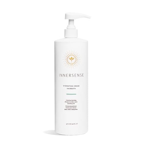 INNERSENSE Organic Beauty Natural Hydrating Hairbath Shampoo – Non-Toxic, Cruelty-Free Clean Haircare (32 oz) Avelisse