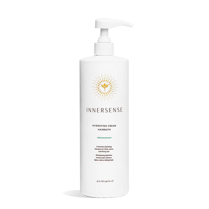 INNERSENSE Organic Beauty Natural Hydrating Hairbath Shampoo – Non-Toxic, Cruelty-Free Clean Haircare (32 oz) Avelisse
