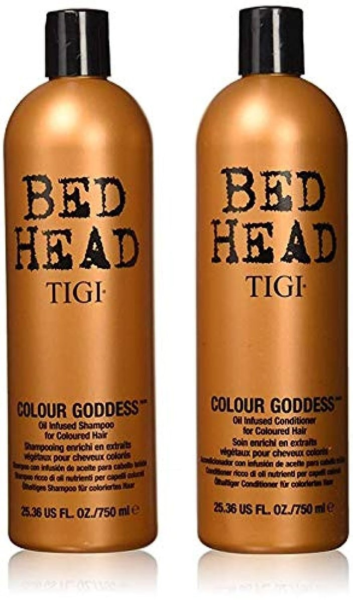 Bed Head Color Goddess Shampoo and Conditioner Set - 25.36 Fl Oz (Pack of 2) for Color-Treated Hair Avelisse