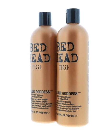 Bed Head Color Goddess Shampoo and Conditioner Set - 25.36 Fl Oz (Pack of 2) for Color-Treated Hair Avelisse