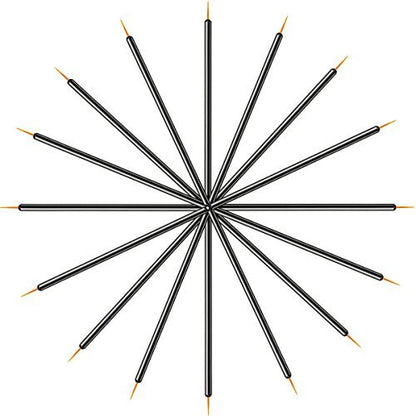 100 Pack Disposable Eyeliner Brushes - JASSINS Eye Liner Applicator Cosmetic Eye Wands Makeup Tool