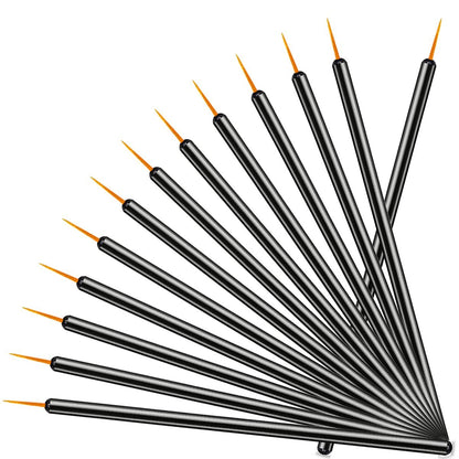 100 Pack Disposable Eyeliner Brushes - JASSINS Eye Liner Applicator Cosmetic Eye Wands Makeup Tool