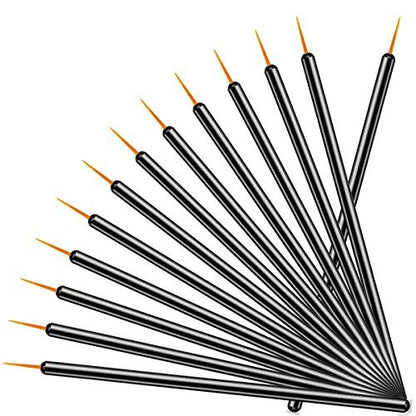 100 Pack Disposable Eyeliner Brushes - JASSINS Eye Liner Applicator Cosmetic Eye Wands Makeup Tool