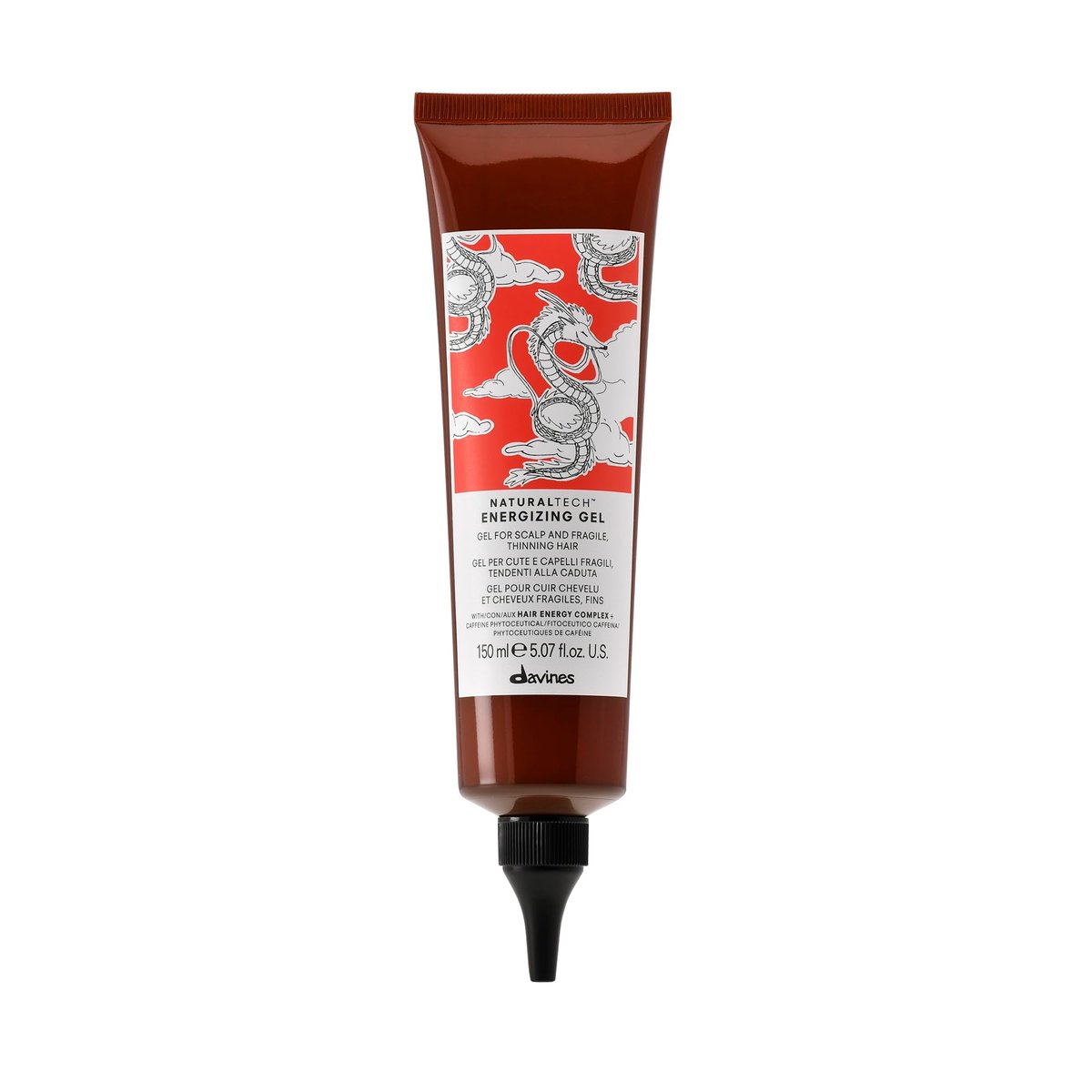 Davines Naturaltech Energizing Gel – Stimulating & Fortifying Leave-In Scalp Treatment for Thinning Hair & Hair Loss, with Caffeine & Phytoceuticals, 5.1 Fl Oz Avelisse