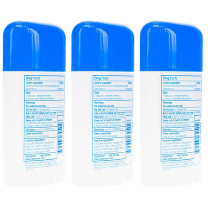 Vanicream Clinical Strength Antiperspirant & Deodorant for Sensitive Skin, 2.25 oz (Pack of 3) Avelisse