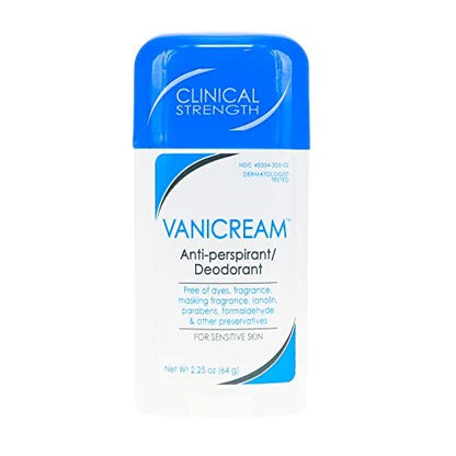 Vanicream Clinical Strength Antiperspirant & Deodorant for Sensitive Skin, 2.25 oz (Pack of 3) Avelisse