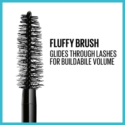 Maybelline New York Total Temptation Waterproof Mascara - Very Black, 0.3 Fl Oz Avelisse
