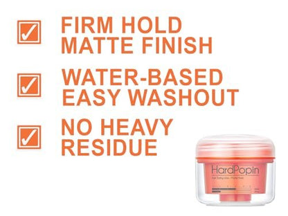 ATS Stylemuse Hard Popin Hair Styling Wax - Firm Hold Matte Molding Cream for Men and Women, 100g (3.53 oz) Avelisse