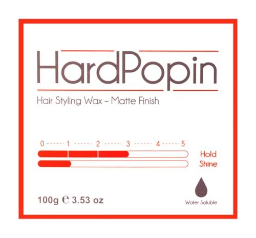 ATS Stylemuse Hard Popin Hair Styling Wax - Firm Hold Matte Molding Cream for Men and Women, 100g (3.53 oz) Avelisse