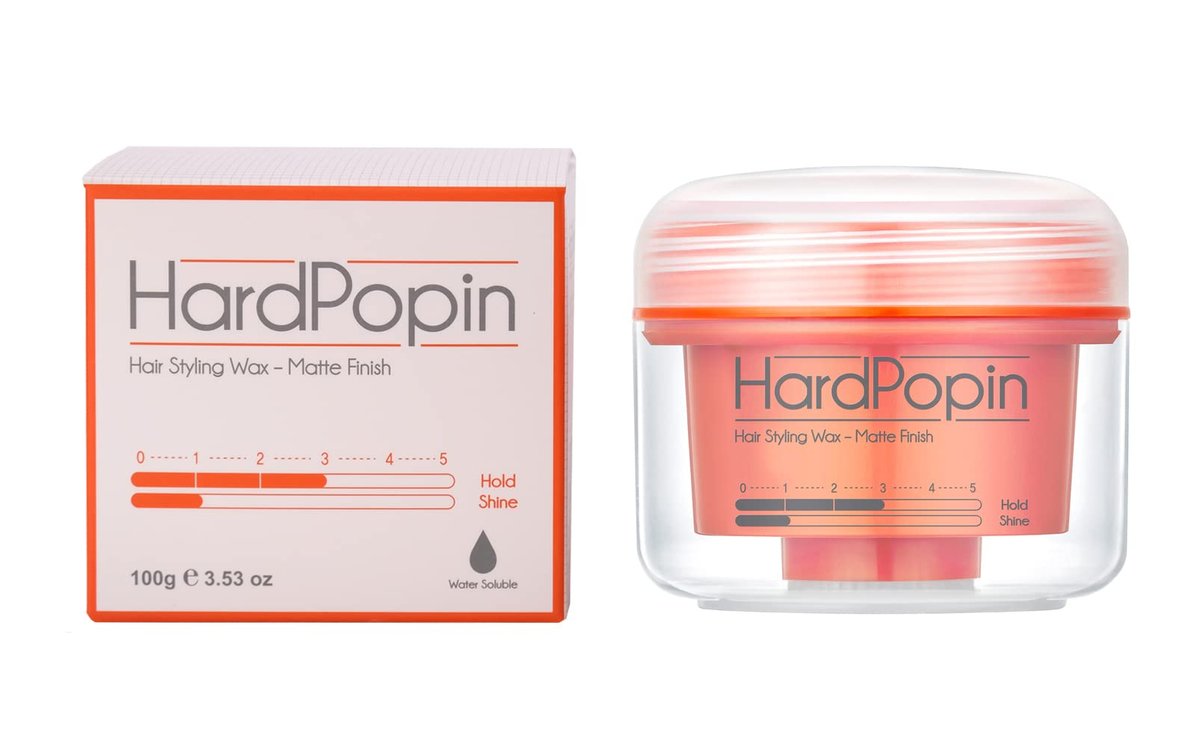 ATS Stylemuse Hard Popin Hair Styling Wax - Firm Hold Matte Molding Cream for Men and Women, 100g (3.53 oz) Avelisse