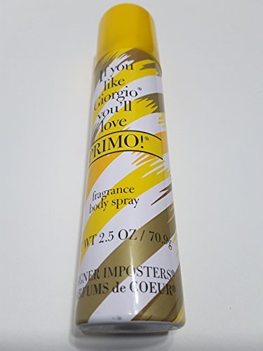 Primo By Parfums De Coeur Women's Cologne Spray 1.8 oz & Fragrance Deodorant Body Spray 2.5 oz Bundle Avelisse