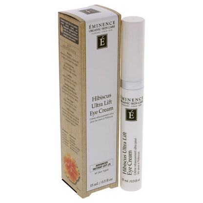 Eminence Hibiscus Ultra Lift Eye Cream – Firming & Hydrating Eye Treatment 0.5 oz Avelisse