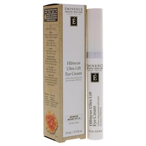 Eminence Hibiscus Ultra Lift Eye Cream – Firming & Hydrating Eye Treatment 0.5 oz Avelisse