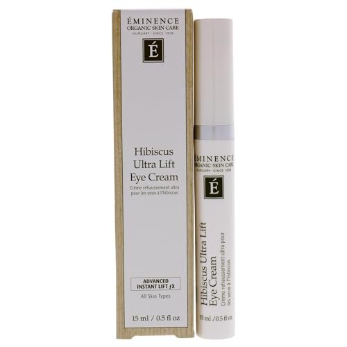 Eminence Hibiscus Ultra Lift Eye Cream – Firming & Hydrating Eye Treatment 0.5 oz Avelisse
