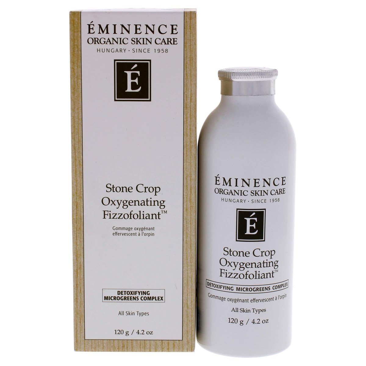 Stone Crop Oxygenating Fizzofoliant by Eminence – Gentle Exfoliating Powder, 4.2 oz Avelisse