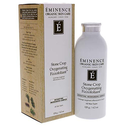 Stone Crop Oxygenating Fizzofoliant by Eminence – Gentle Exfoliating Powder, 4.2 oz Avelisse
