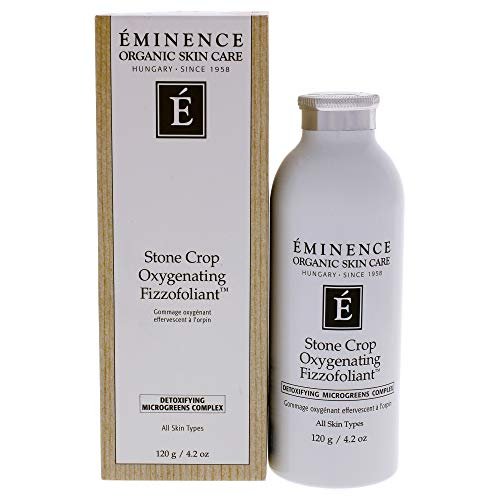 Stone Crop Oxygenating Fizzofoliant by Eminence – Gentle Exfoliating Powder, 4.2 oz Avelisse