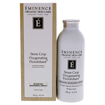Stone Crop Oxygenating Fizzofoliant by Eminence – Gentle Exfoliating Powder, 4.2 oz Avelisse