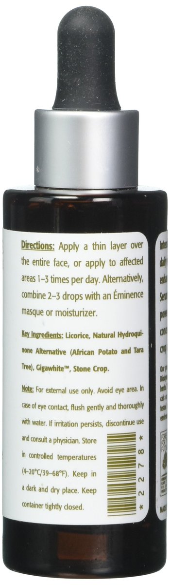 Eminence Organic Skincare Bright Skin Licorice Root Booster Serum – 1 oz Avelisse