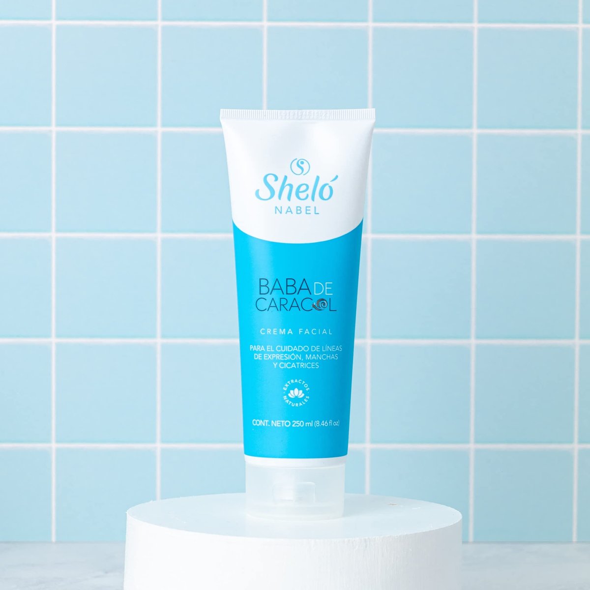 Sheló NABEL Baba de Caracol Snail Cream Face Moisturizer - 9.3 Fl Oz Avelisse