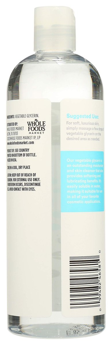 365 by Whole Foods Market Moisturizing Vegetable Glycerin, 16 fl oz - Pure & Versatile Skin Hydrator Avelisse
