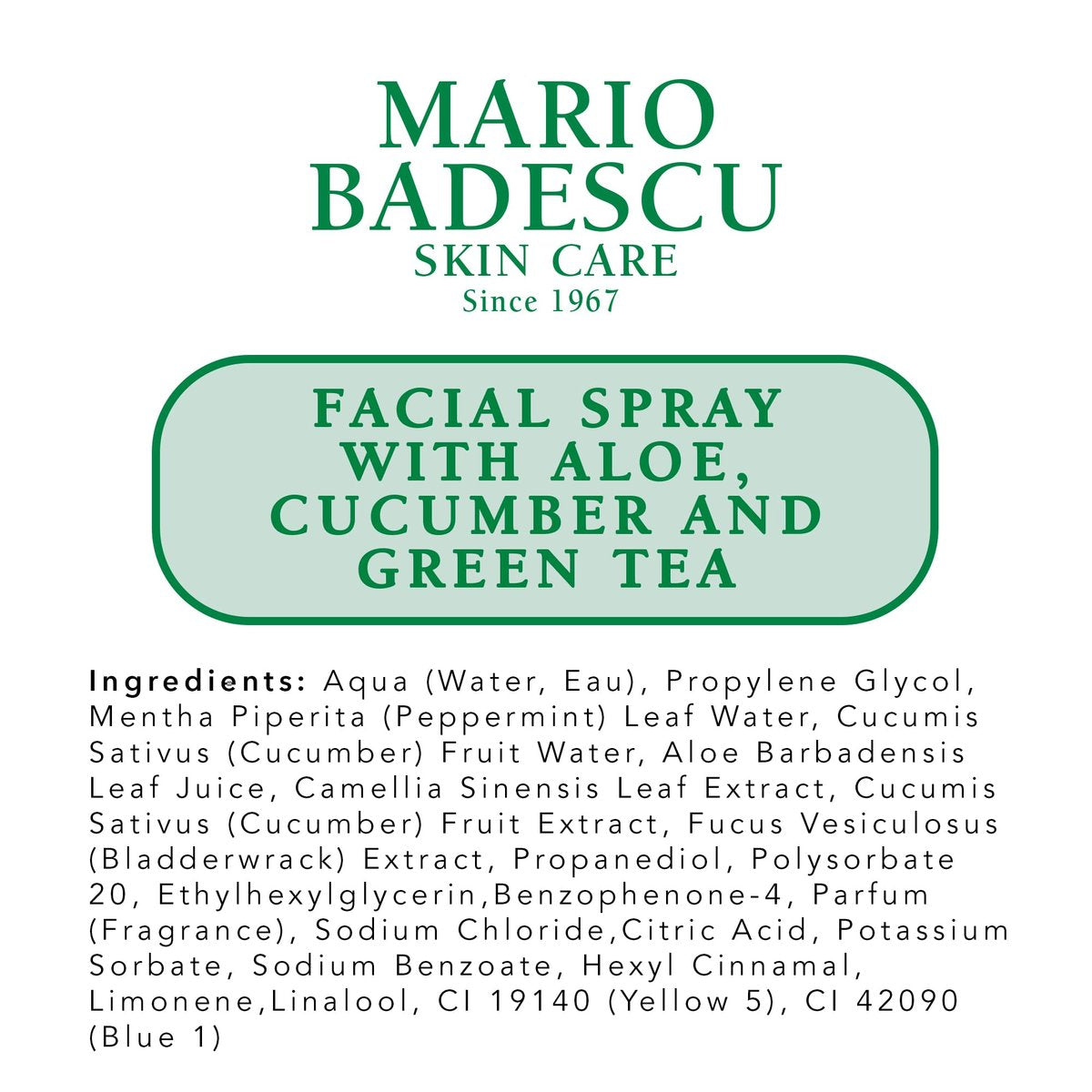 Mario Badescu Facial Spray with Aloe, Cucumber and Green Tea for All Skin Types | Face Mist that Hydrates & Invigorates | 4 Fl Oz (Pack of 2) - görsel 13