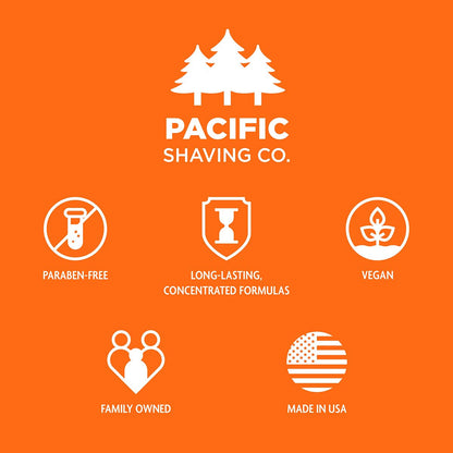 Pacific Shaving Company Natural Beard Oil - Beard Moisturizer & Conditioner for Men - Grooming Oil to Reduce Itchiness & Soothe Skin (1 Fl Oz)