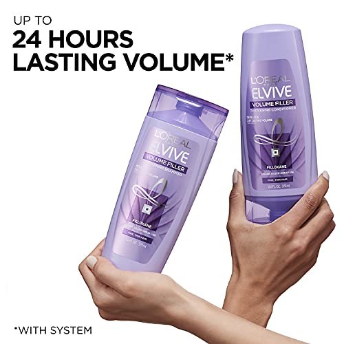L'Oreal Paris Elvive Volume Filler Thickening Conditioner, 28 fl. oz. - görsel 10