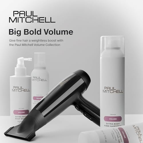 Paul Mitchell Extra-Body Firm Hairspray - Extreme Hold, Maximum Volume & Humidity Resistance for Fine Hair, 9.5 oz Avelisse