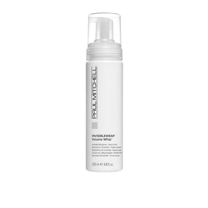 Paul Mitchell Invisiblewear Extra-Body Whip Conditioning Mousse for Fine Hair – Humidity Resistance, Natural Finish – 6.8 fl. oz Avelisse