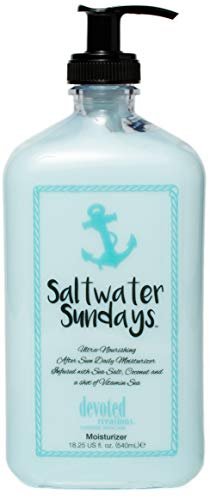Devoted Creations Saltwater Sundays Moisturizer - 18.25 oz Hydrating Body Lotion Avelisse
