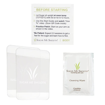 Sugar Me Smooth Body Sugar Wax – Gentle All-Natural Hair Removal, No Strips or Heat Needed, Water Soluble, 6.2 oz Avelisse