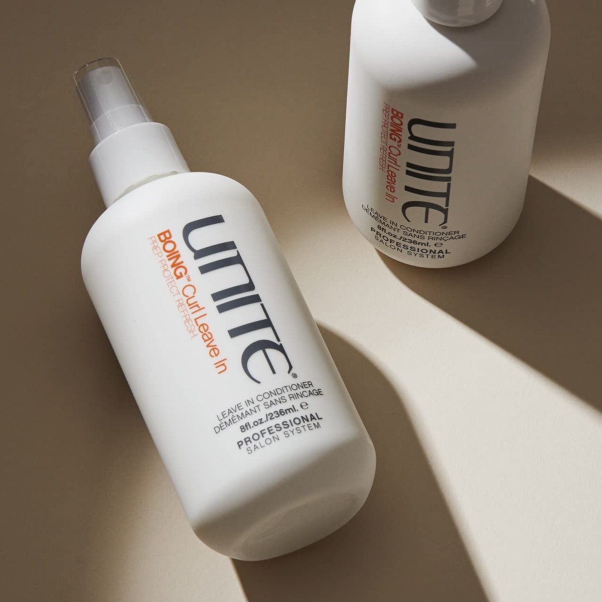 UNITE Hair BOING Curl Leave-In – Lightweight Detangling Spray for Hydrated, Defined, Frizz-Free Curls – UV & Thermal Protection – 8 Fl Oz Avelisse