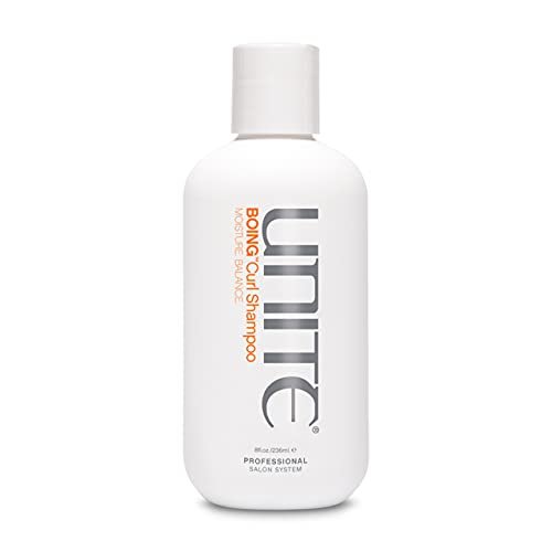 UNITE Hair BOING Curl Shampoo – Hydrating Cleanser for Wavy, Curly & Coily Hair – 8 Fl Oz Avelisse