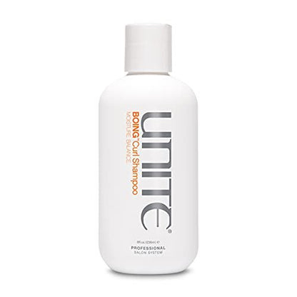 UNITE Hair BOING Curl Shampoo – Hydrating Cleanser for Wavy, Curly & Coily Hair – 8 Fl Oz Avelisse