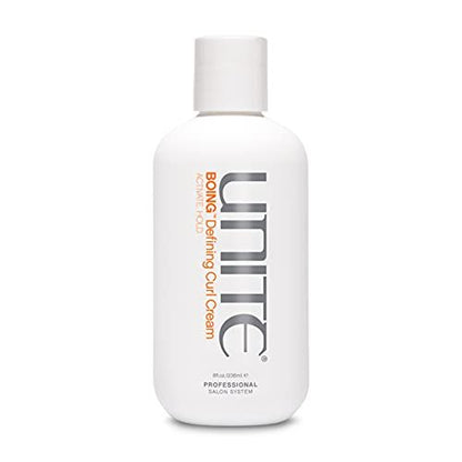 UNITE Hair BOING Defining Curl Cream – Curl Activating Styling Cream for Definition, Flexible Hold & Frizz Control – For Wavy, Curly & Coily Hair – UV & Thermal Protection – 8 Fl Oz Avelisse