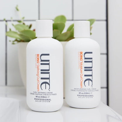 UNITE Hair BOING Defining Curl Cream – Curl Activating Styling Cream for Definition, Flexible Hold & Frizz Control – For Wavy, Curly & Coily Hair – UV & Thermal Protection – 8 Fl Oz Avelisse