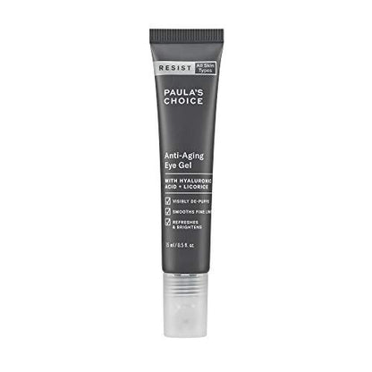 Paula's Choice RESIST Anti-Aging Eye Gel – Hyaluronic Acid for Dark Circles, Puffy Eyes & Fine Lines Avelisse