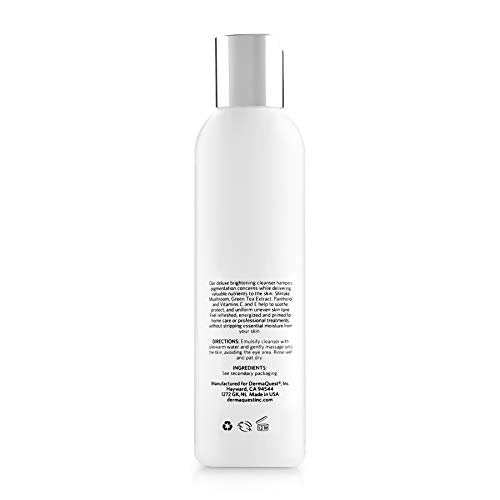 DermaQuest SkinBrite Facial Cleanser – Hydrating & Brightening Wash for Uneven Skin Tone & Hyperpigmentation (6 oz) - görsel 4