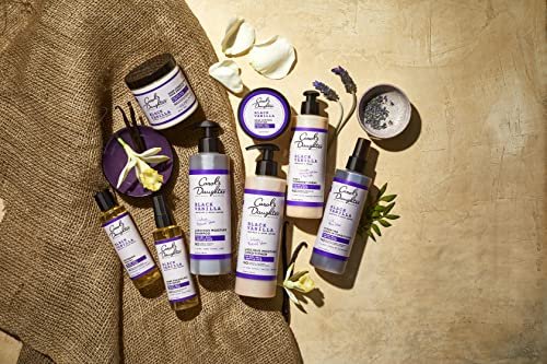 Carol's Daughter Black Vanilla Sulfate Free Shampoo and Conditioner Set for Curly, Wavy or Natural Hair, Moisturizing Hair Care for Dry, Damaged Split Ends, 12 Fl Oz Each Avelisse
