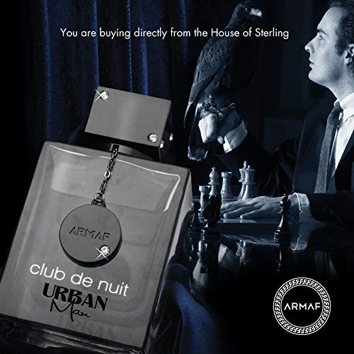 Armaf Club De Nuit Urban for Man Eau de Parfum Spray, 3.6 oz Avelisse